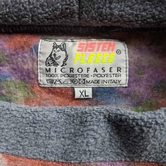 Fleece Pullover XL Vintage Street People. - Picture 4 of 10